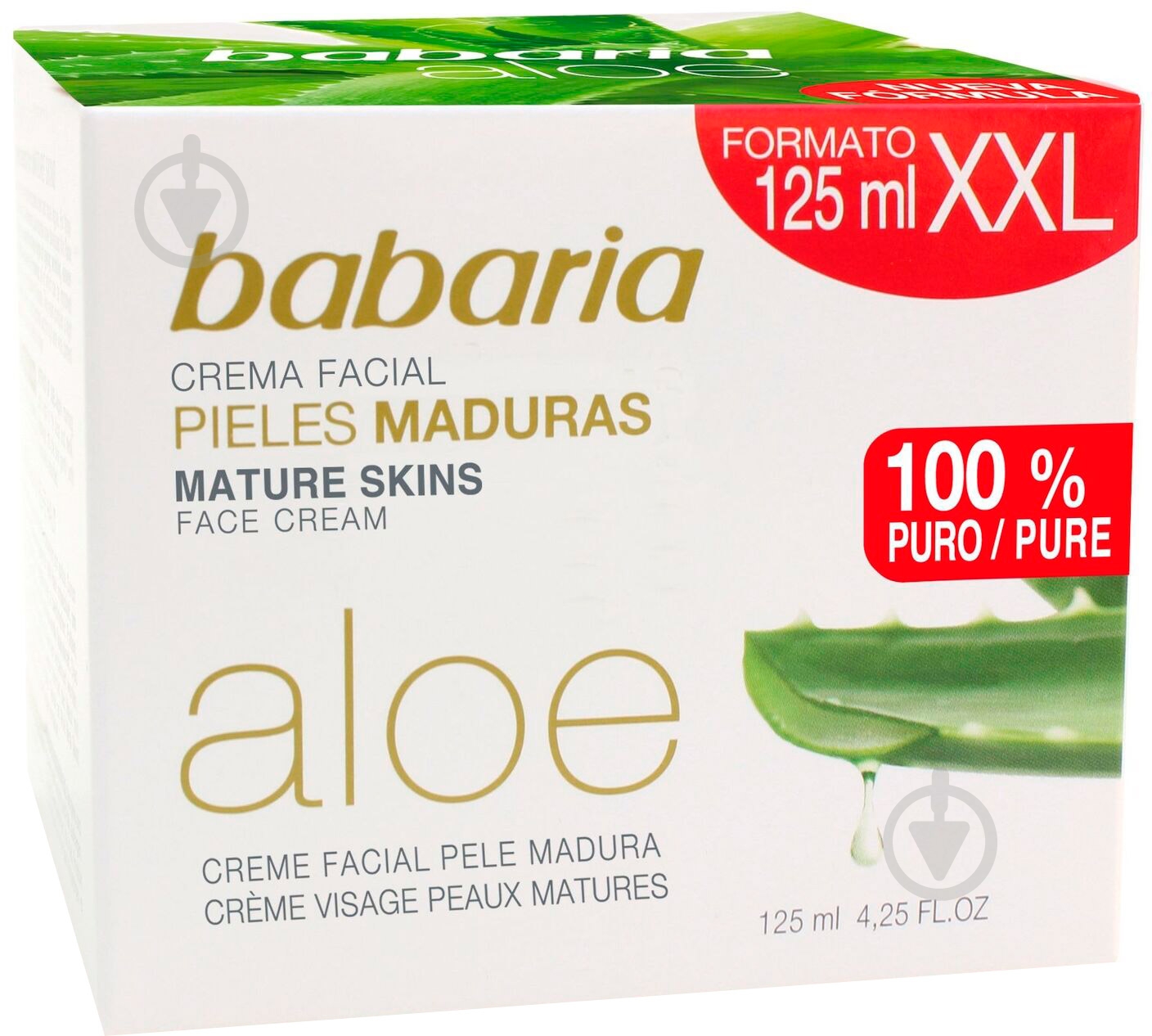 Крем для лица день-ночь Babaria Aloe 125 мл - фото 1 Крем для лица день-ночь Babaria Aloe 125 мл - фото 1