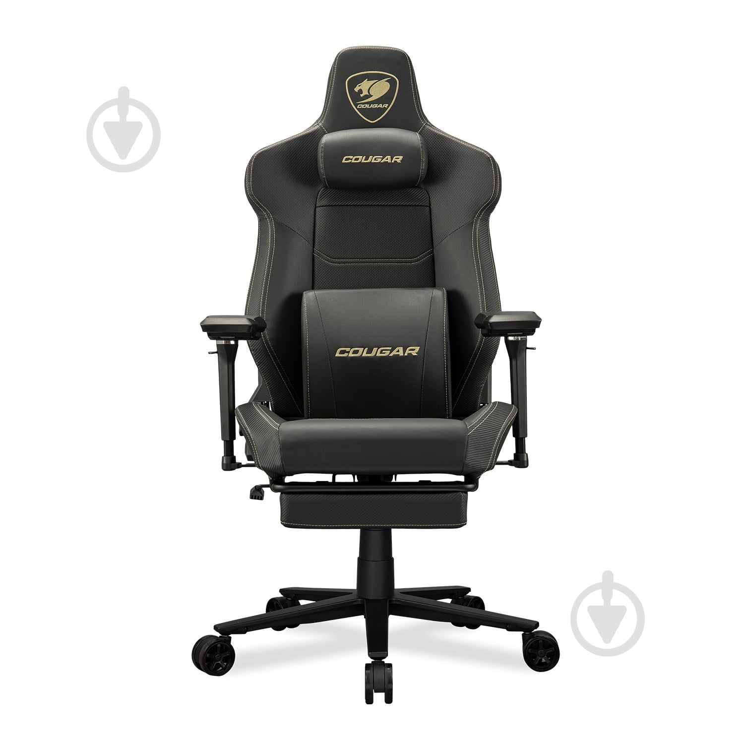 Кресло игровое Cougar ARMOR EVO M Gold черный - фото 1