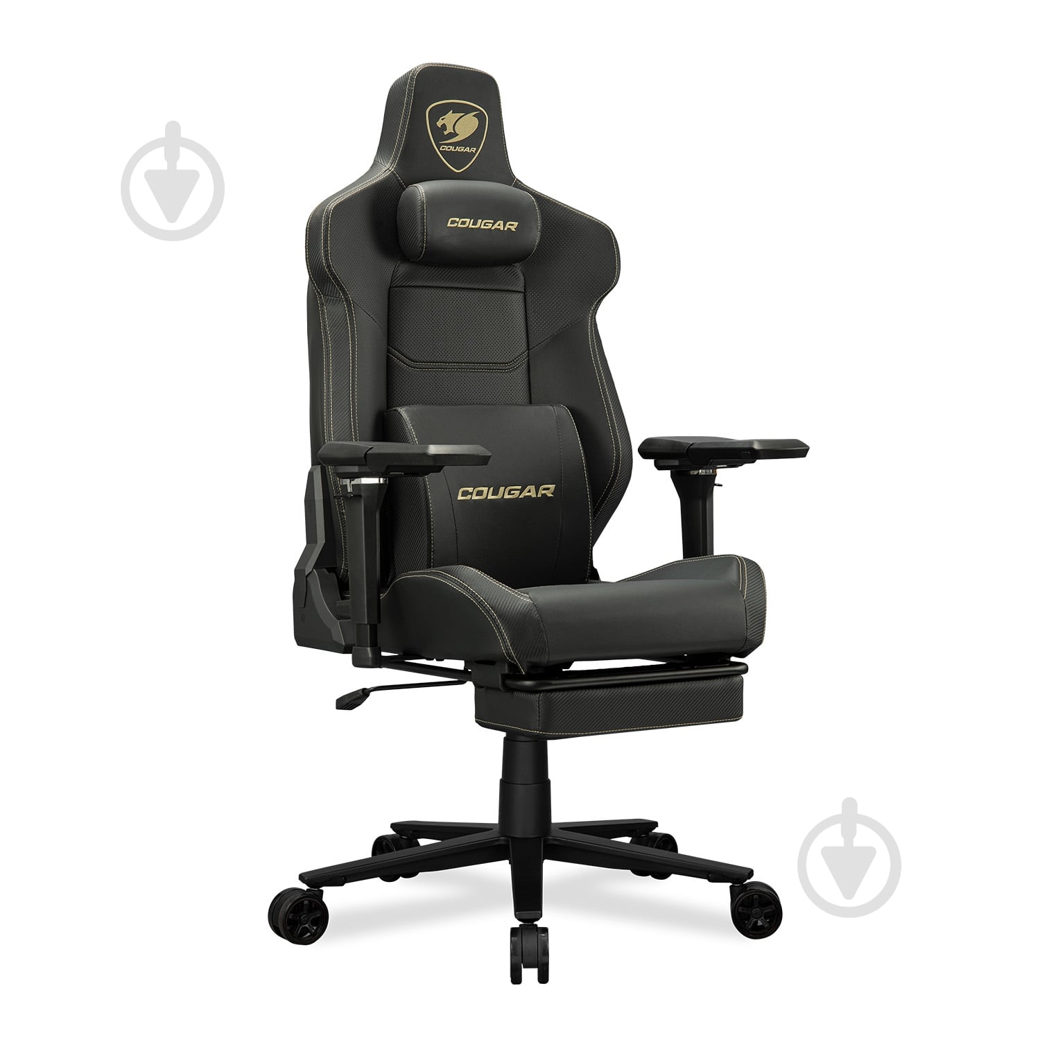 Кресло игровое Cougar ARMOR EVO M Gold черный - фото 2