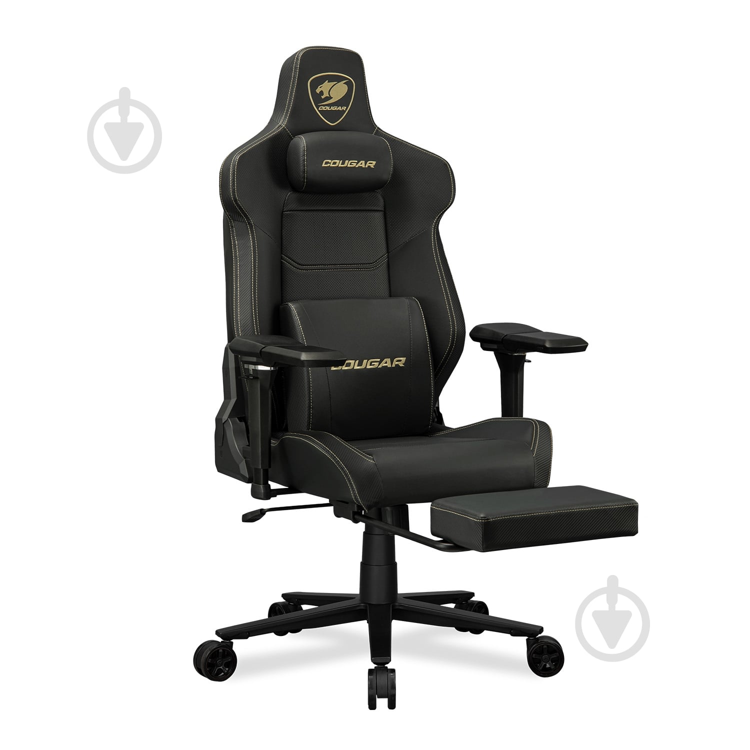 Кресло игровое Cougar ARMOR EVO M Gold черный - фото 4