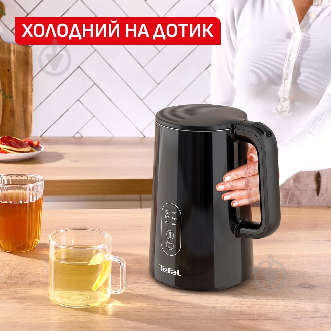 ВИТРИНА! Электрочайник Tefal Thermo Protect Control KO6518E0 - фото 2 ВИТРИНА! Электрочайник Tefal Thermo Protect Control KO6518E0 - фото 2