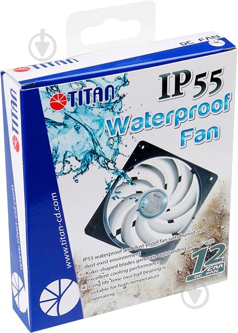 Вентилятор Titan TFD-12025H12B/KW(RB) - фото 4