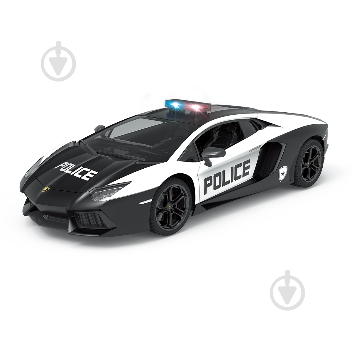 ミステリーアクション　ランボルギーニ　POLICE CAR ᐉ Машинка KS Drive Lamborghini Aventador Police 2.4Ghz чорно
