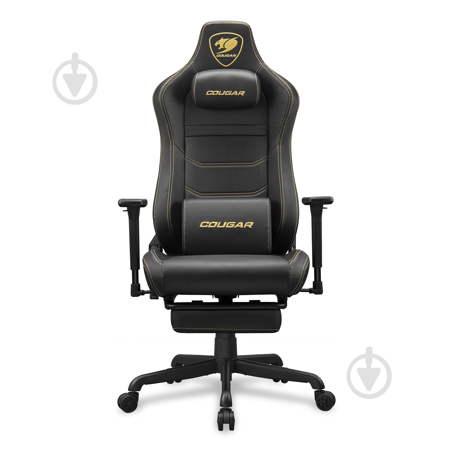 Кресло игровое Cougar ARMOR EVO S Gold черный - фото 1