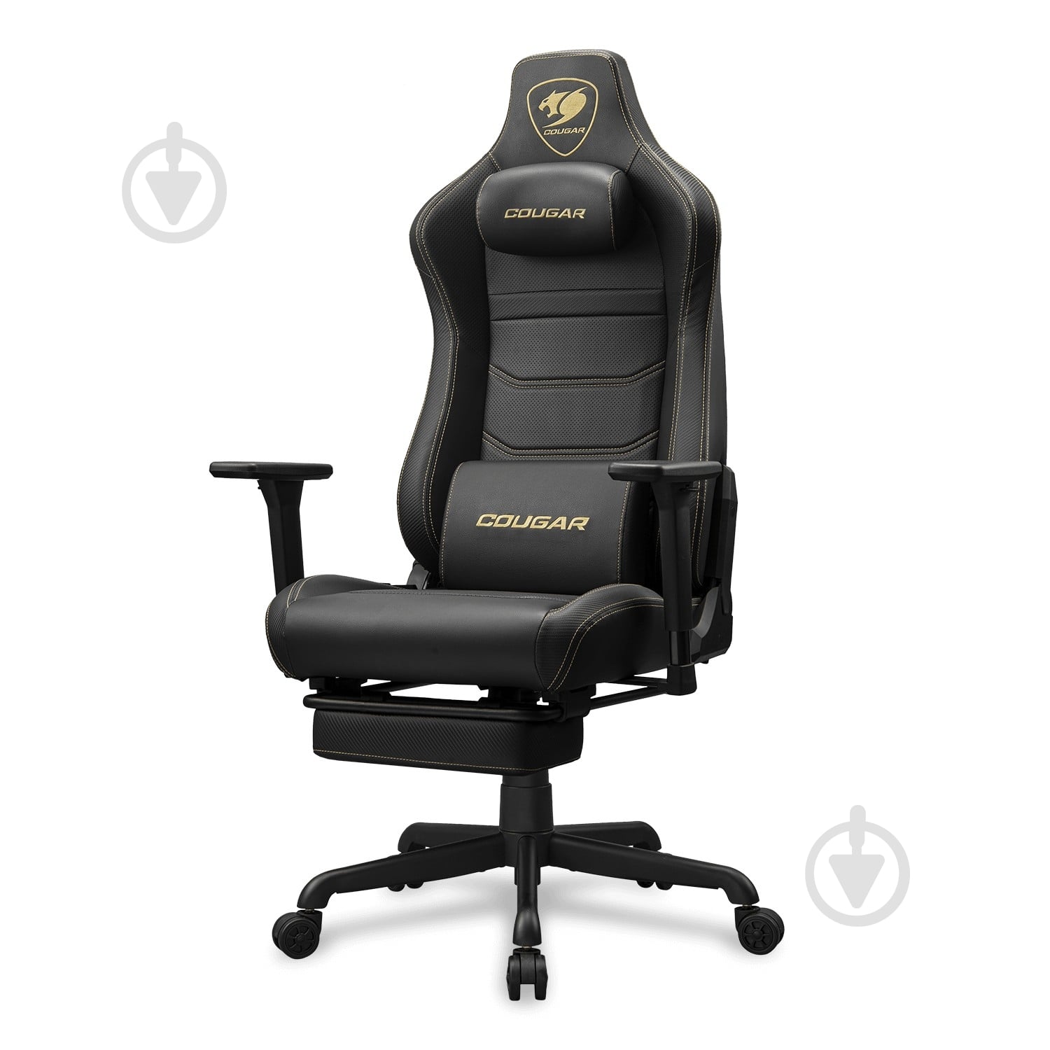 Кресло игровое Cougar ARMOR EVO S Gold черный - фото 3
