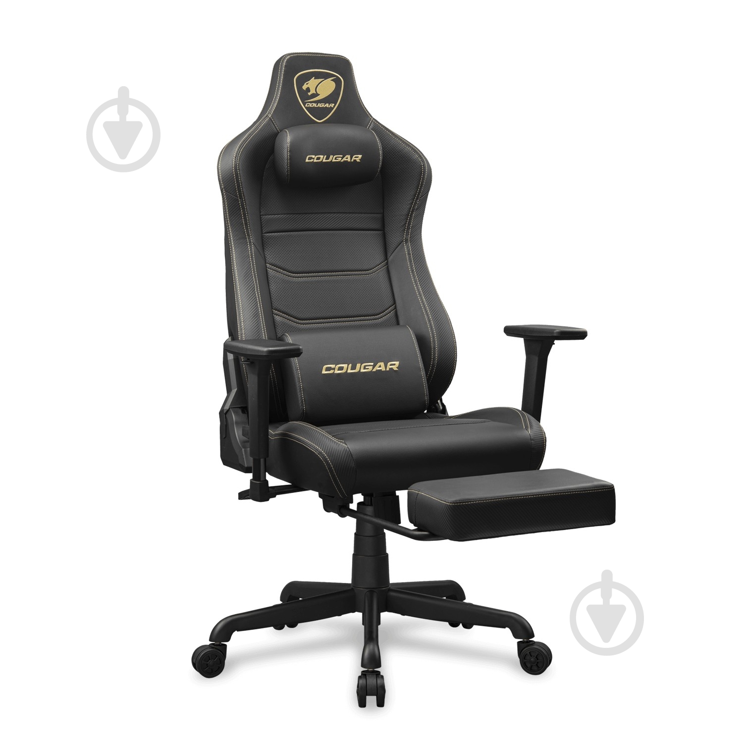 Кресло игровое Cougar ARMOR EVO S Gold черный - фото 7