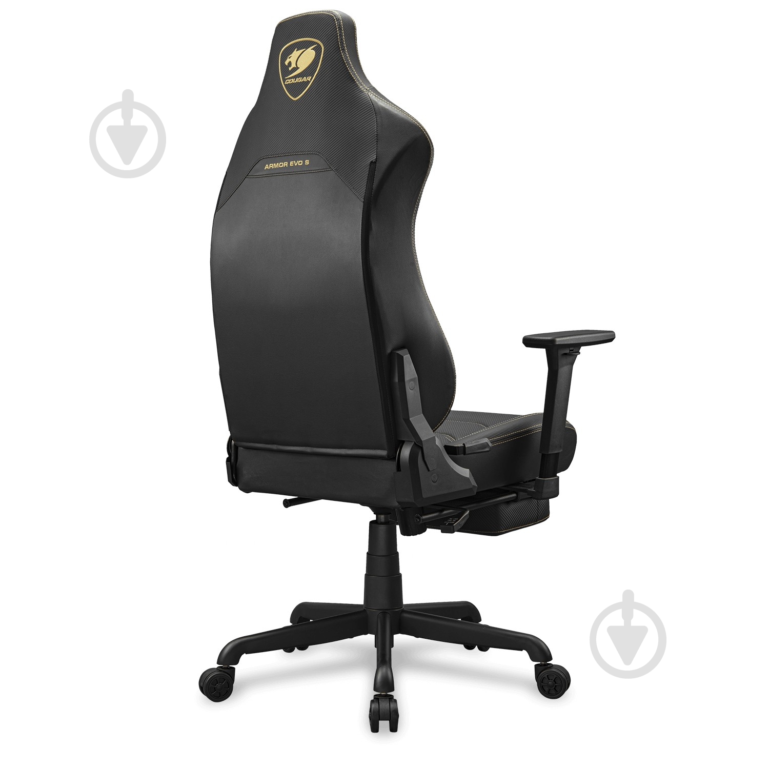 Кресло игровое Cougar ARMOR EVO S Gold черный - фото 6