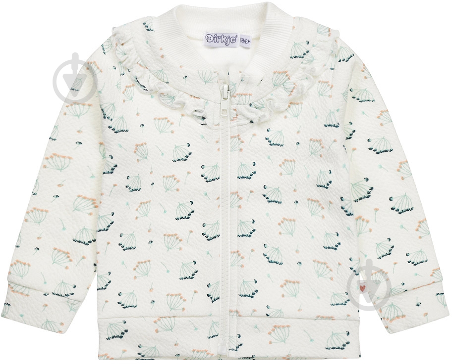 Кардиган для девочки Dirkje р.104 белый R50318-35 - фото 1