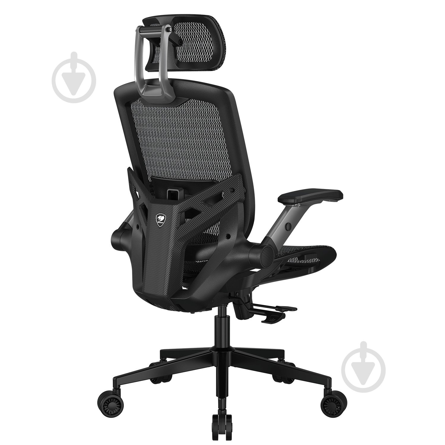 Кресло игровое Cougar Speeder One черный - фото 7