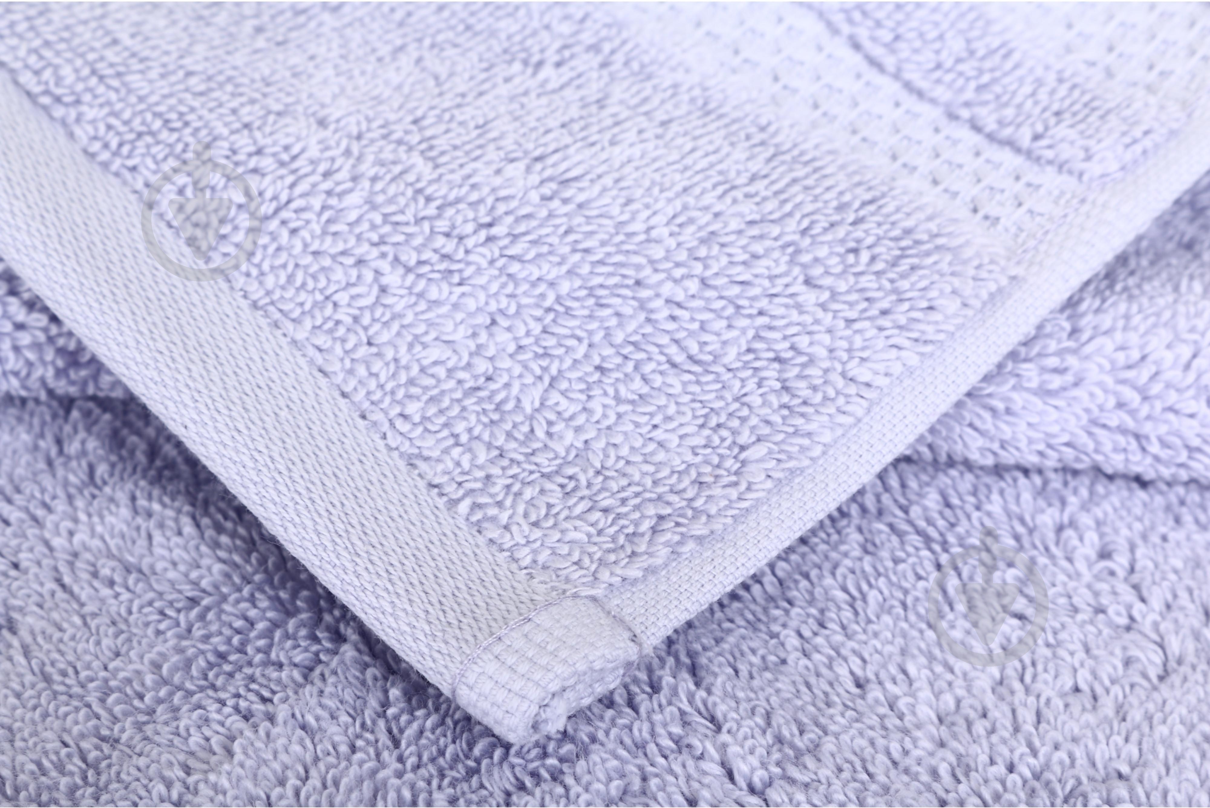Полотенце махровое Exclusive Brea 70x140 см сиреневый La Nuit - фото 3