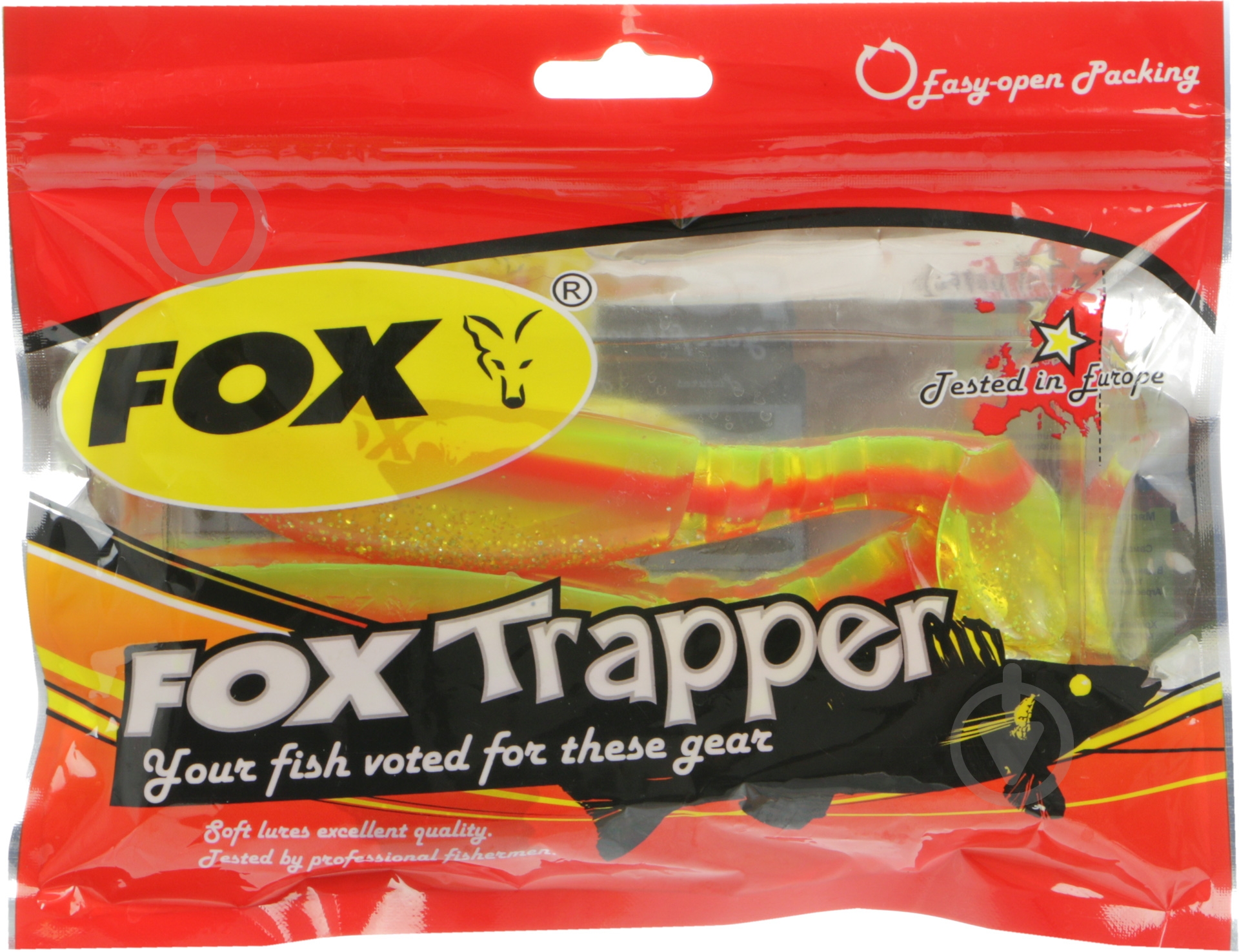 Виброхвост FOX Trapper 140 мм 3 шт. #042 - фото 2 Виброхвост FOX Trapper 140 мм 3 шт. #042 - фото 2