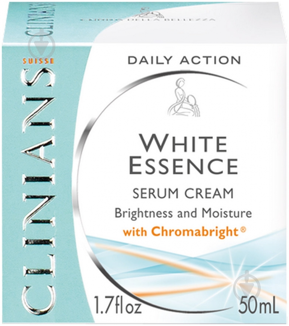 Крем-сыворотка Clinians Daily Action отбеливающая против пигментных пятен 50 мл - фото 1 Крем-сыворотка Clinians Daily Action отбеливающая против пигментных пятен 50 мл - фото 1