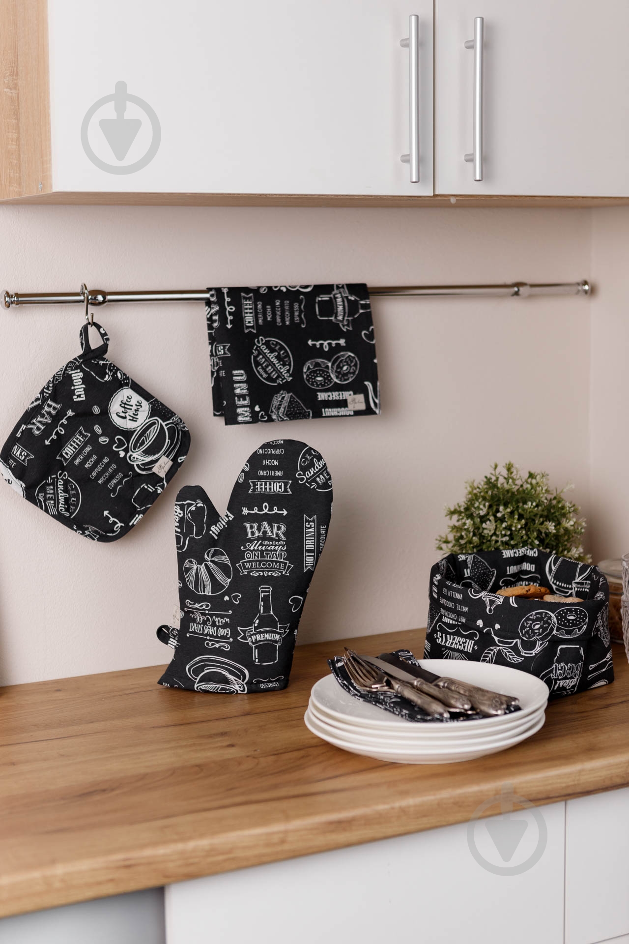 Прихватка BLACK Breakfas 20x20 см Прованс - фото 4