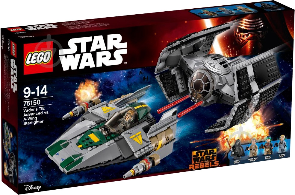 ᐉ Конструктор LEGO Star Wars Усовершенствованный истребитель TIE