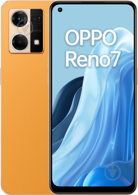 Смартфон OPPO Reno7 8/128GB sunset orange (CPH2363) - фото 1