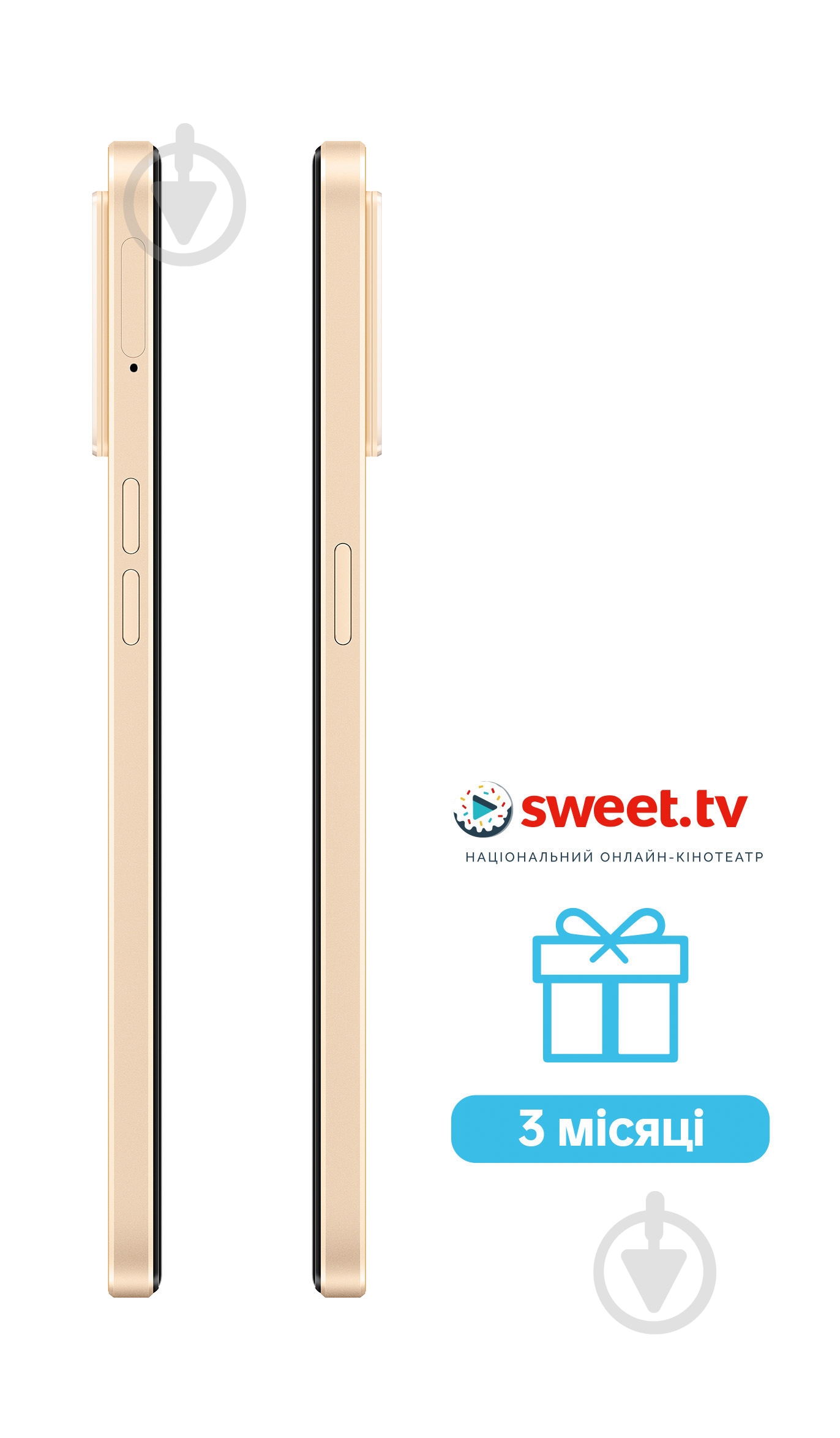 Смартфон OPPO Reno7 8/128GB sunset orange (CPH2363) - фото 8