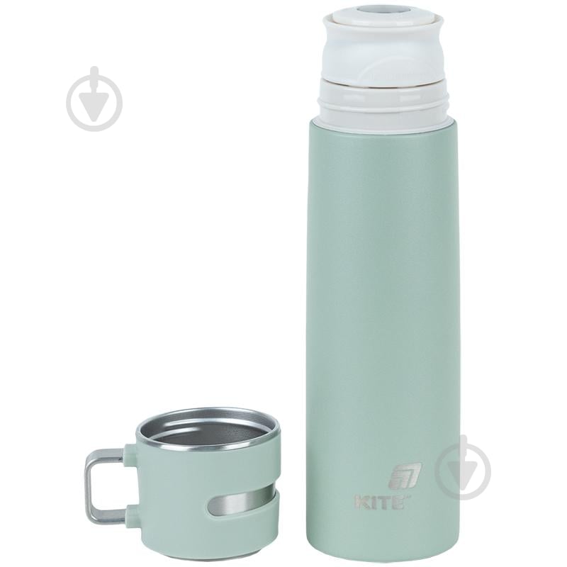 Термос KITE 500 мл 1224-4 зеленый - фото 2 Термос KITE 500 мл 1224-4 зеленый - фото 2