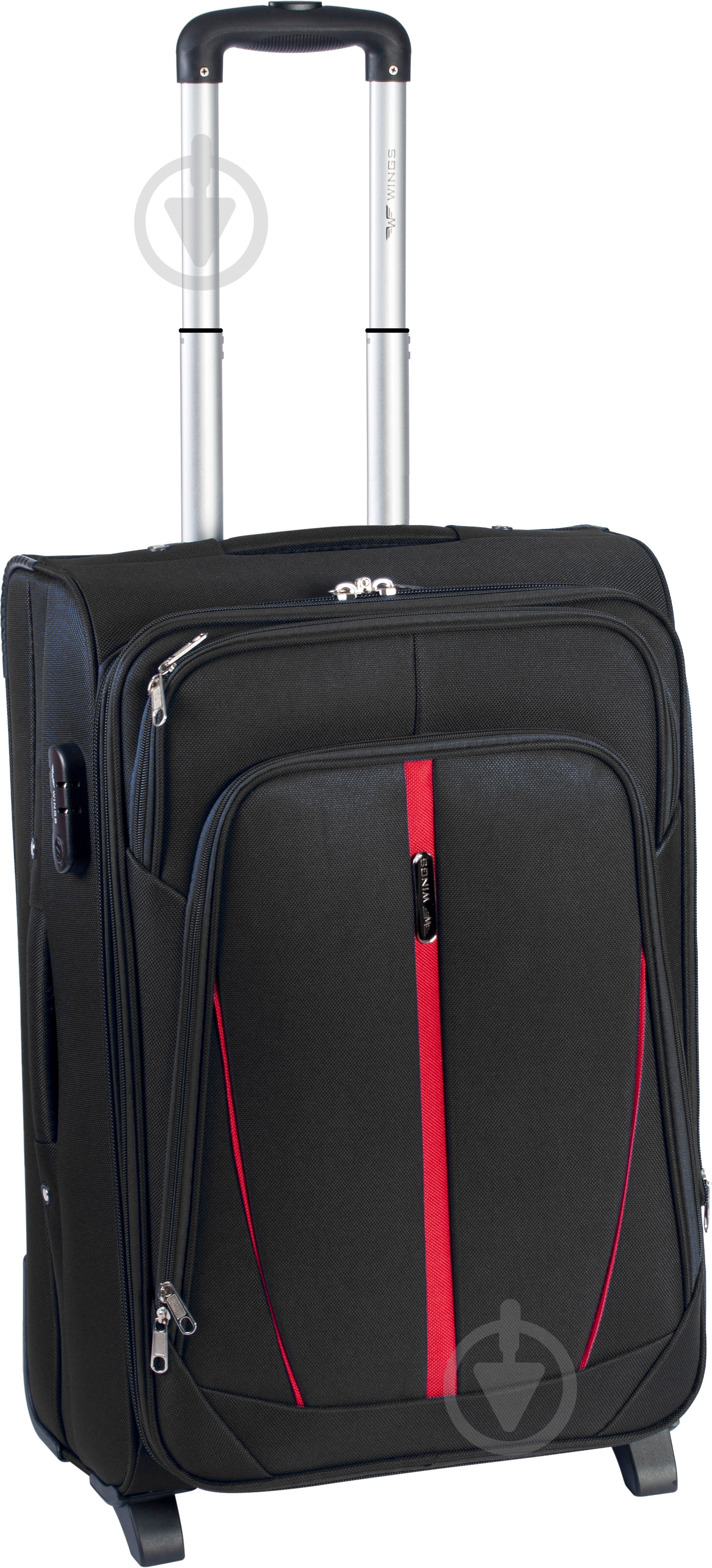 Чемодан Wings 1706 Mini 2 колеса 53x35x22 см 41 л черный Vt00057 - фото 1 Чемодан Wings 1706 Mini 2 колеса 53x35x22 см 41 л черный Vt00057 - фото 1