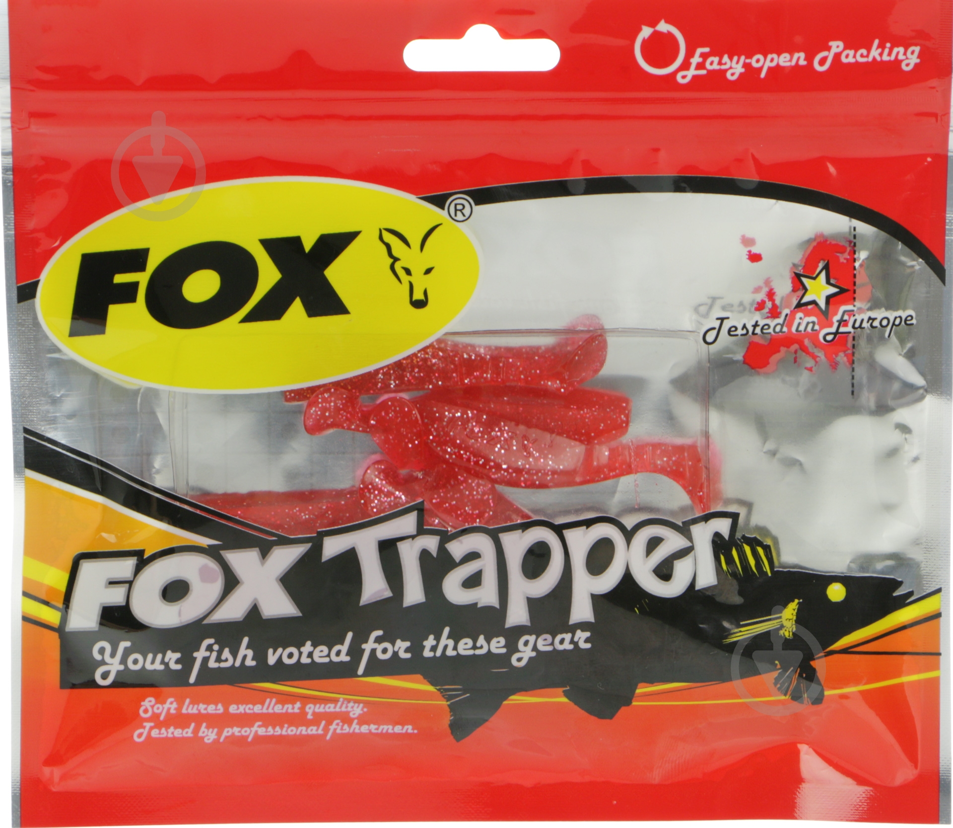 Виброхвост FOX Trapper 60 мм 8 шт. #035 - фото 2