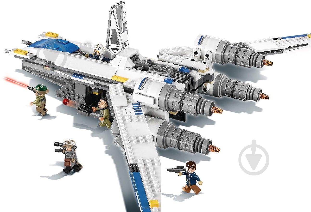 Конструктор LEGO Star Wars Истребитель Повстанцев U-Wing 75155 - фото 4 Конструктор LEGO Star Wars Истребитель Повстанцев U-Wing 75155 - фото 4