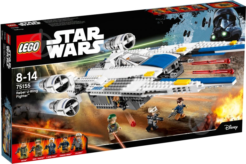 Конструктор LEGO Star Wars Истребитель Повстанцев U-Wing 75155 - фото 1 Конструктор LEGO Star Wars Истребитель Повстанцев U-Wing 75155 - фото 1