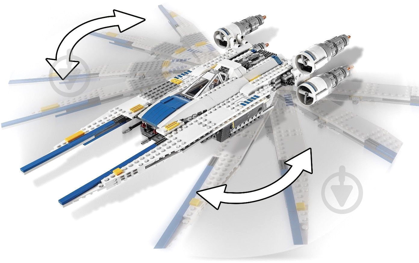Конструктор LEGO Star Wars Истребитель Повстанцев U-Wing 75155 - фото 14 Конструктор LEGO Star Wars Истребитель Повстанцев U-Wing 75155 - фото 14