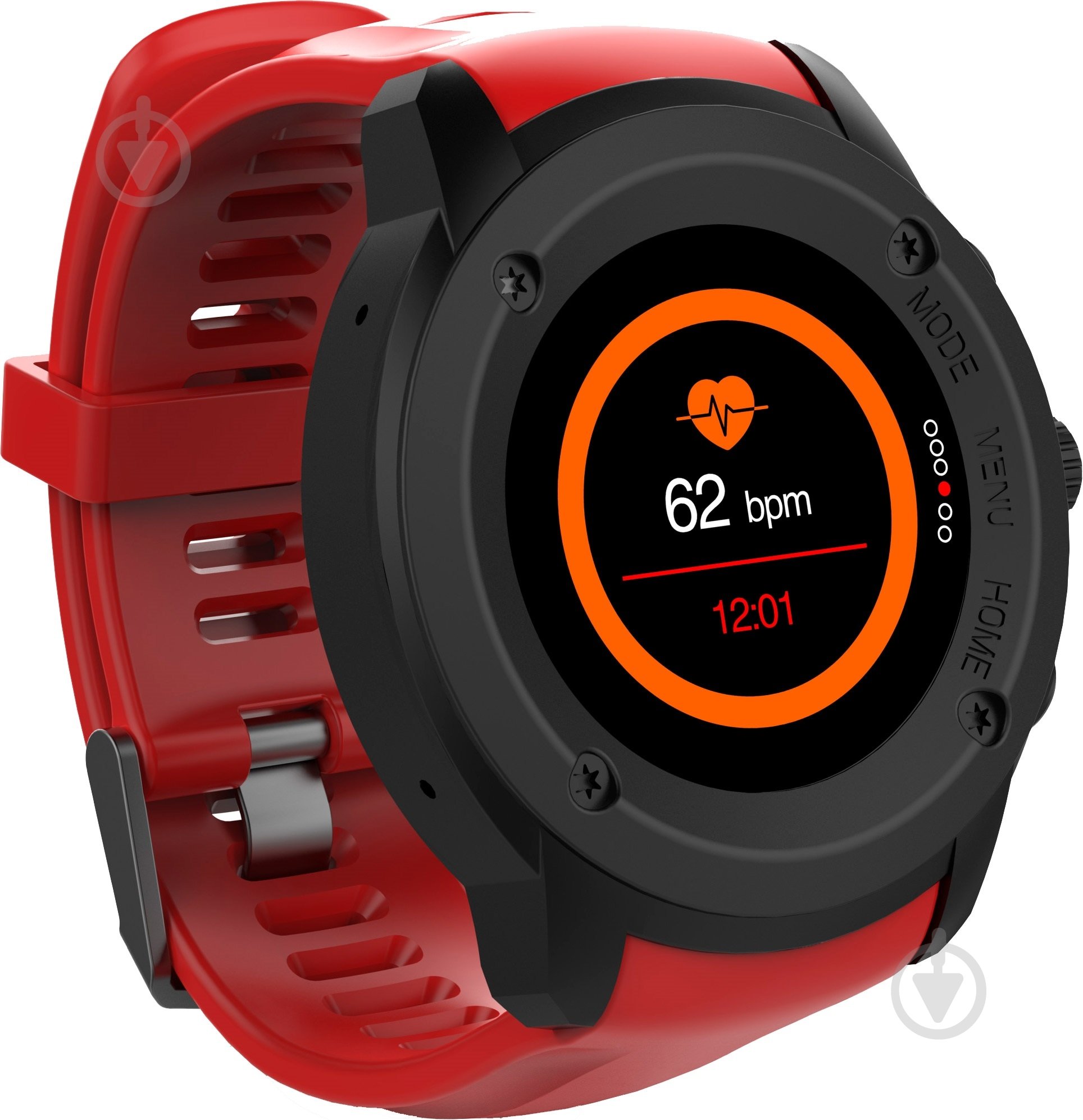 Смарт-часы Nomi W30 black/red - фото 3