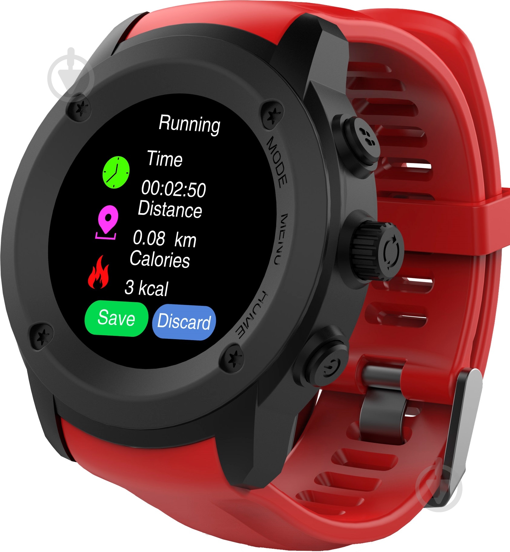 Смарт-часы Nomi W30 black/red - фото 5