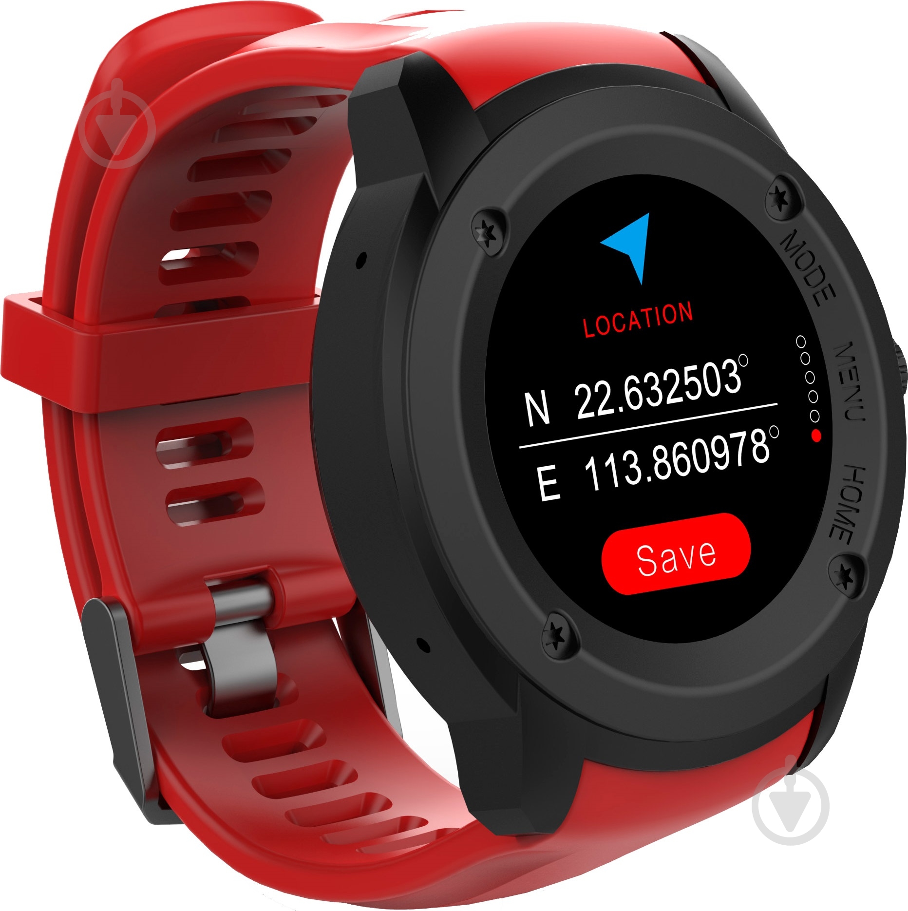 Смарт-часы Nomi W30 black/red - фото 4