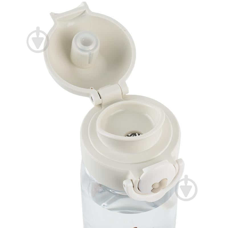 Бутылка для воды KITE 1236-1 480 мл белая - фото 3