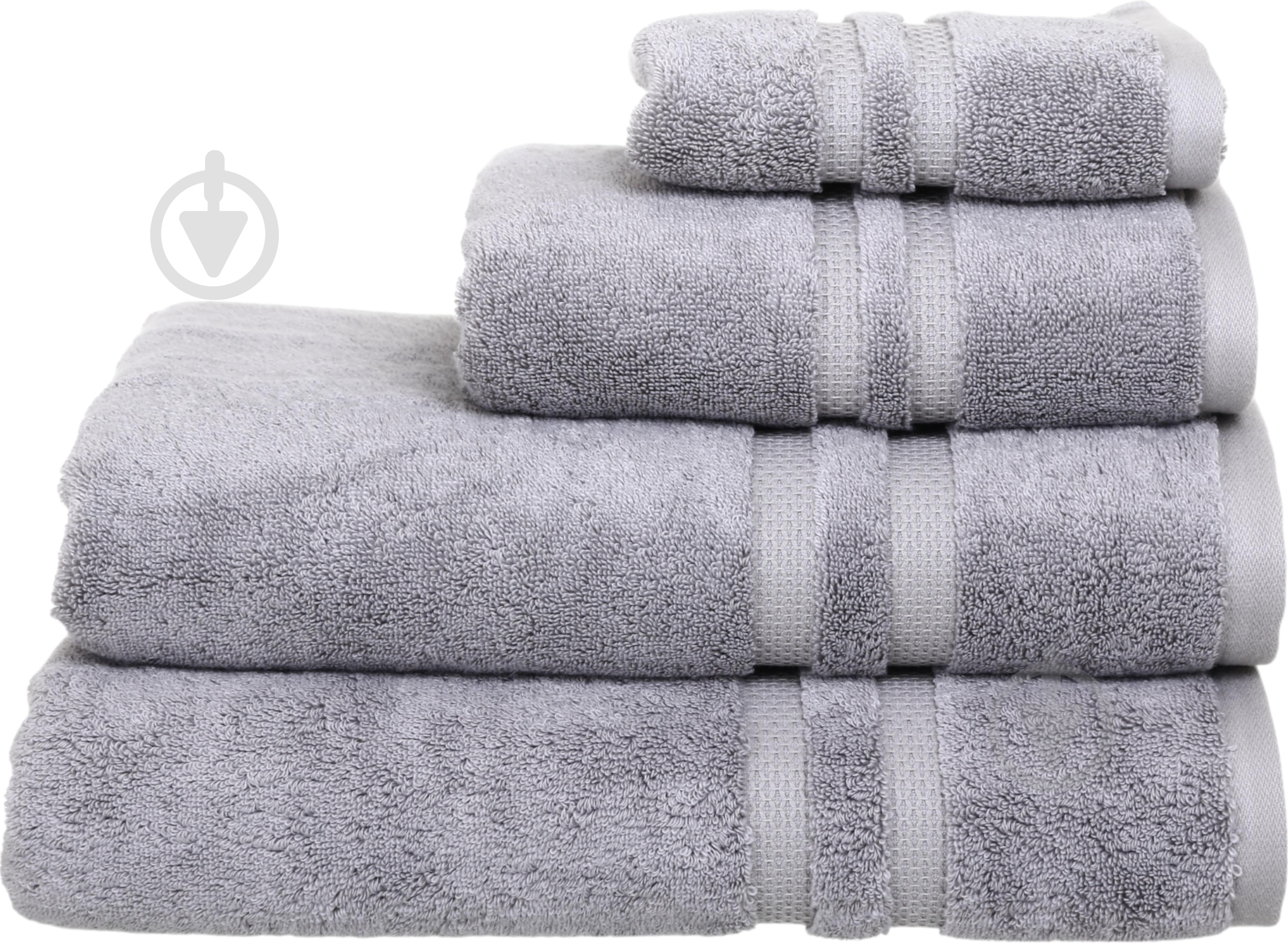 Полотенце махровое Exclusive Brea 70x140 см серый La Nuit - фото 1 Полотенце махровое Exclusive Brea 70x140 см серый La Nuit - фото 1