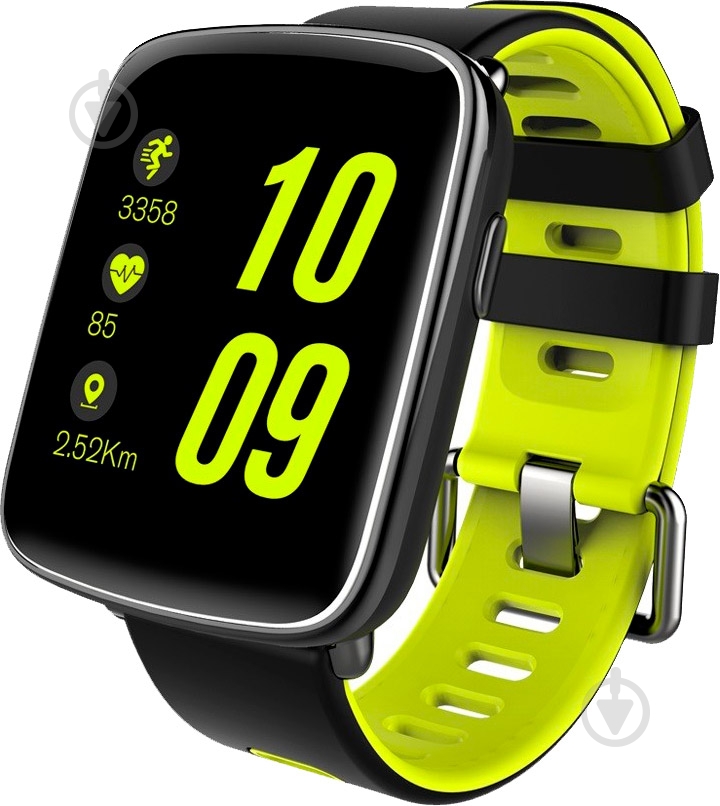 Смарт-часы Nomi W20 black/yellow - фото 1 Смарт-часы Nomi W20 black/yellow - фото 1