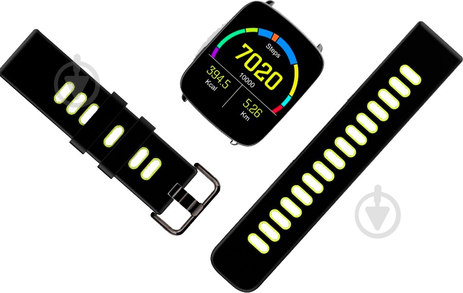 Смарт-часы Nomi W20 black/yellow - фото 7 Смарт-часы Nomi W20 black/yellow - фото 7