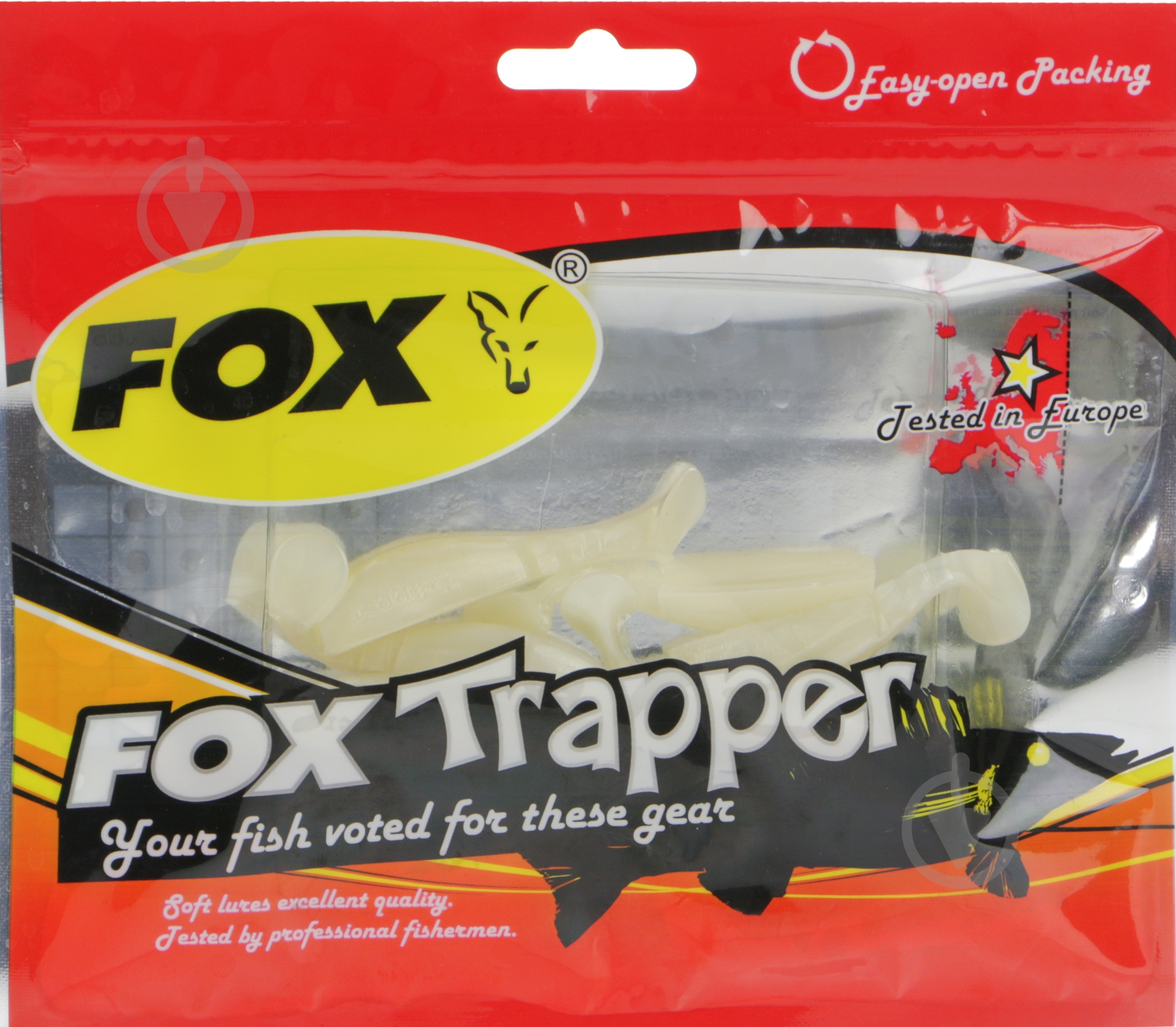 Виброхвост FOX Trapper 60 мм 8 шт. #081 - фото 2 Виброхвост FOX Trapper 60 мм 8 шт. #081 - фото 2