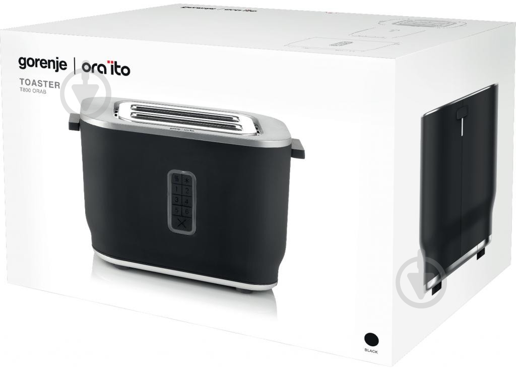 ВИТРИНА! Тостер Gorenje T800ORAB - фото 3