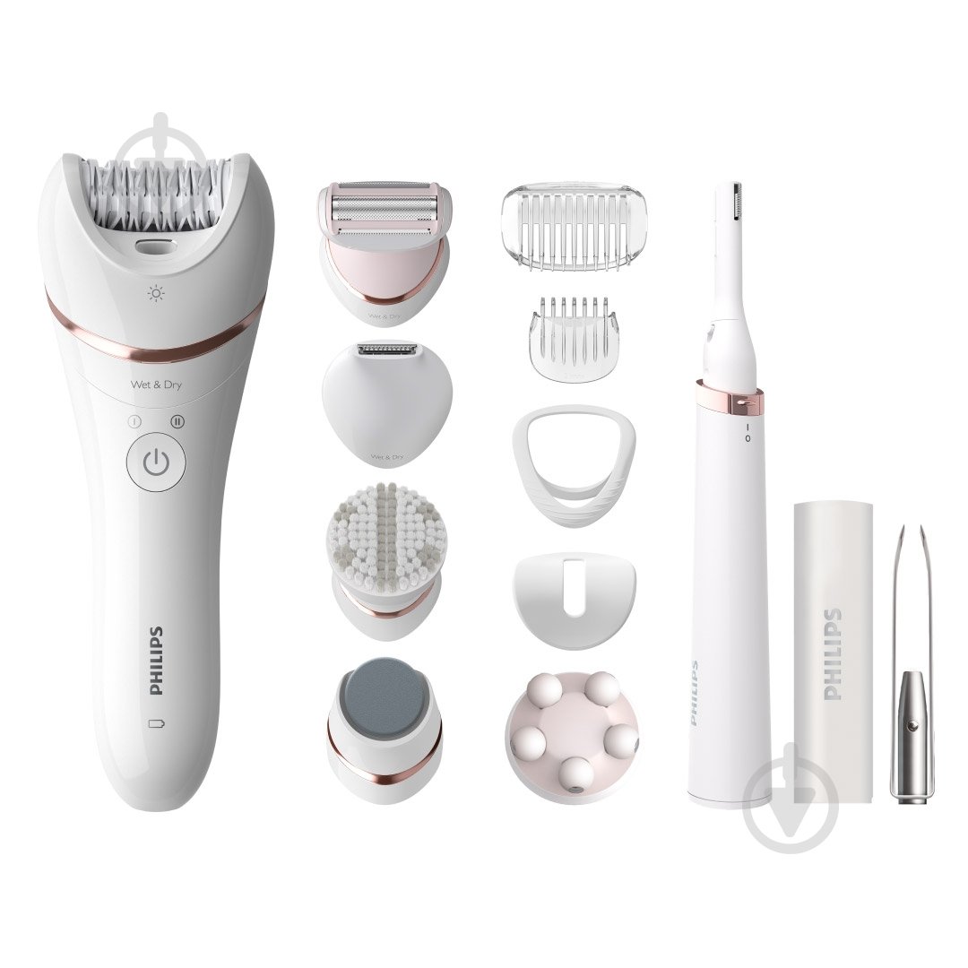 Эпилятор Philips Series 8000 BRE740/90 - фото 1 Эпилятор Philips Series 8000 BRE740/90 - фото 1