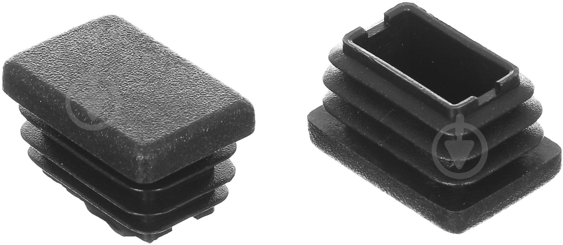 Заглушка прямоугольная черная 10 шт. 30х20 мм внутреняя - фото 1 Заглушка прямоугольная черная 10 шт. 30х20 мм внутреняя - фото 1