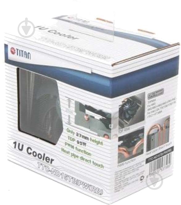 Процесорний кулер Titan TTC-ND15TB/PW(RB) - фото 5