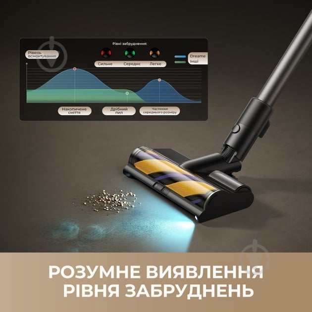 Миючий акумуляторний пилосос DREAME R20 Ultra AquaCycle black - фото 9 Миючий акумуляторний пилосос DREAME R20 Ultra AquaCycle black - фото 9