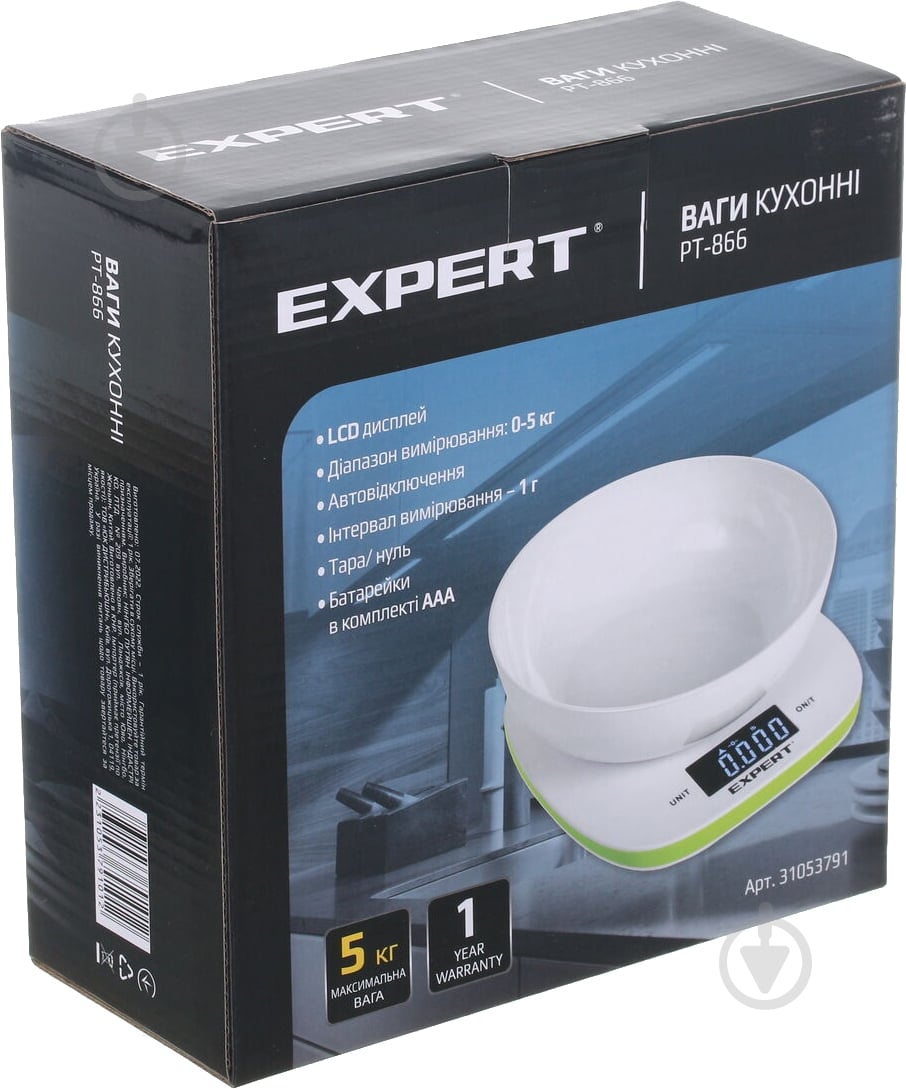 Весы кухонные Expert PT-866 - фото 4
