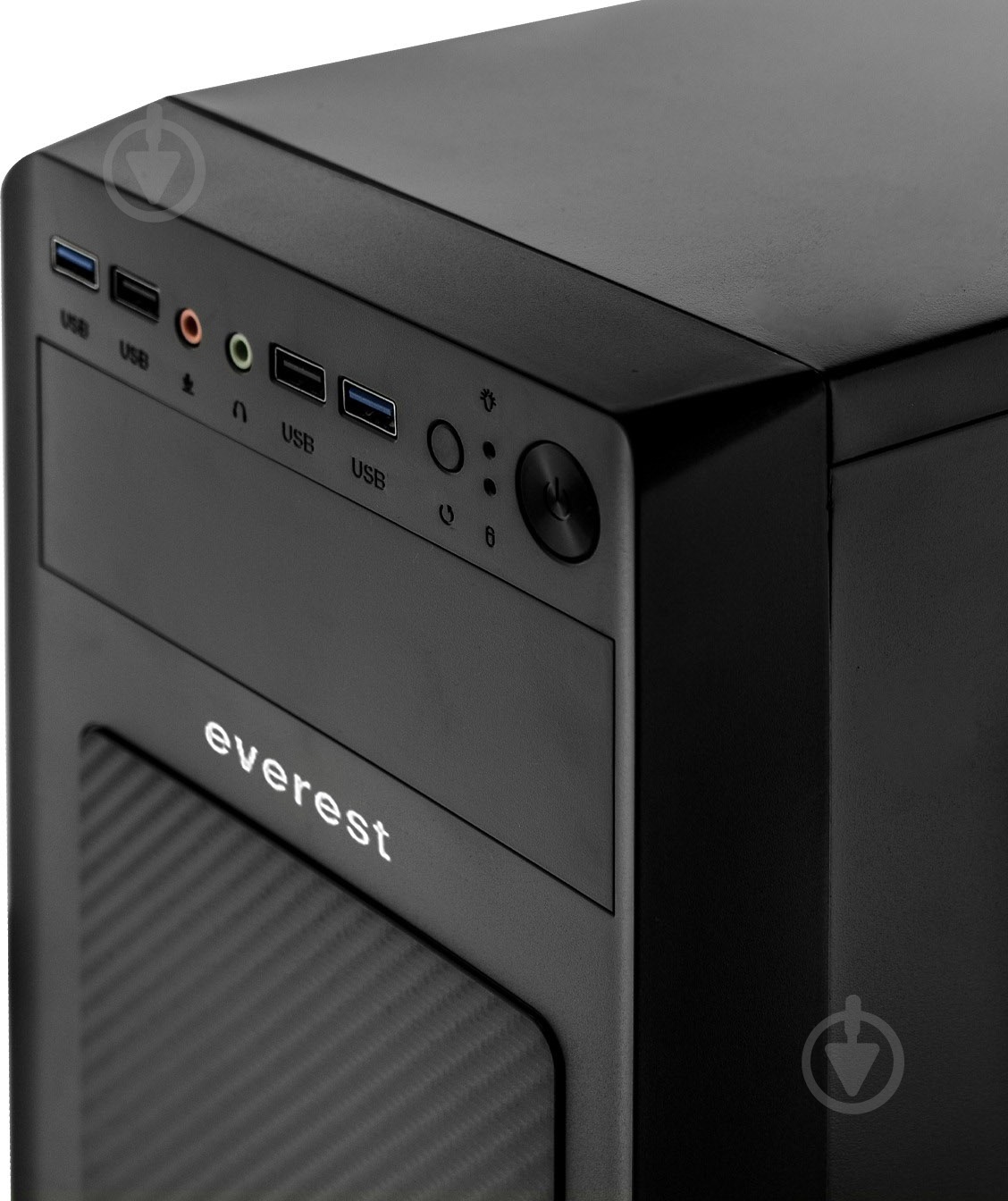 Корпус Everest 6116 400W Черный - фото 4