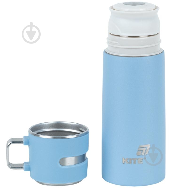 Термос KITE 350 мл 1223-2 блакитний - фото 2 Термос KITE 350 мл 1223-2 блакитний - фото 2