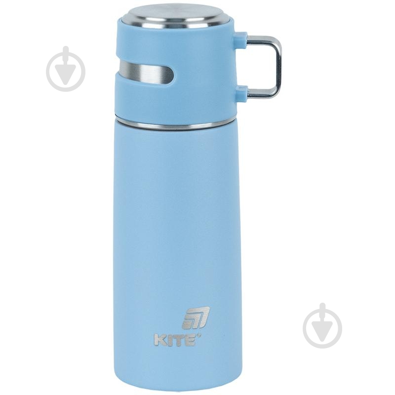 Термос KITE 350 мл 1223-2 блакитний - фото 1 Термос KITE 350 мл 1223-2 блакитний - фото 1