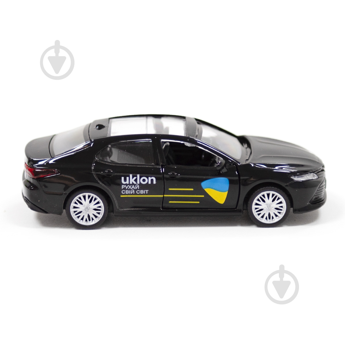 Автомодель TechnoDrive 1:32 Toyota Camry Uklon (чорний) 250292 - фото 11