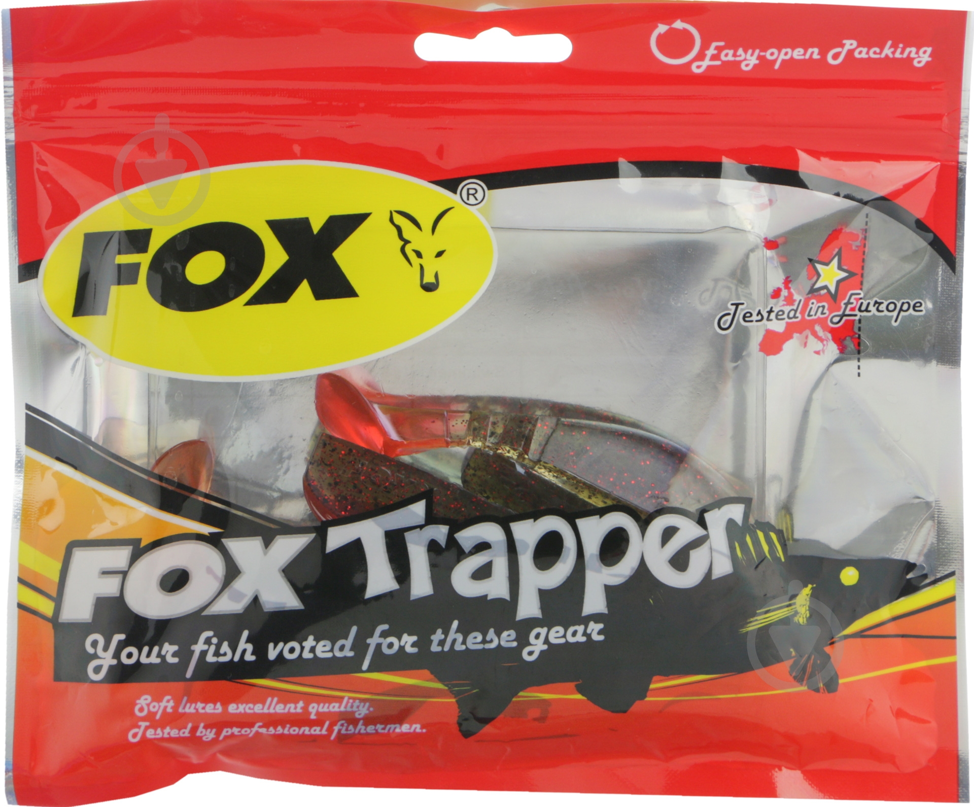 Виброхвост FOX Trapper 80 мм 8 шт. #004 - фото 2 Виброхвост FOX Trapper 80 мм 8 шт. #004 - фото 2