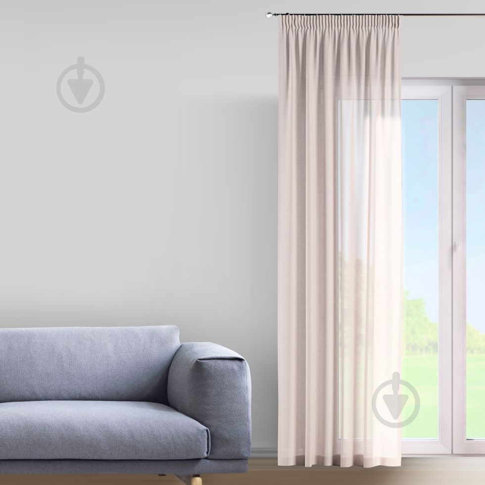 Тюль Batist 400х285 см молочный Decora textile - фото 1 Тюль Batist 400х285 см молочный Decora textile - фото 1