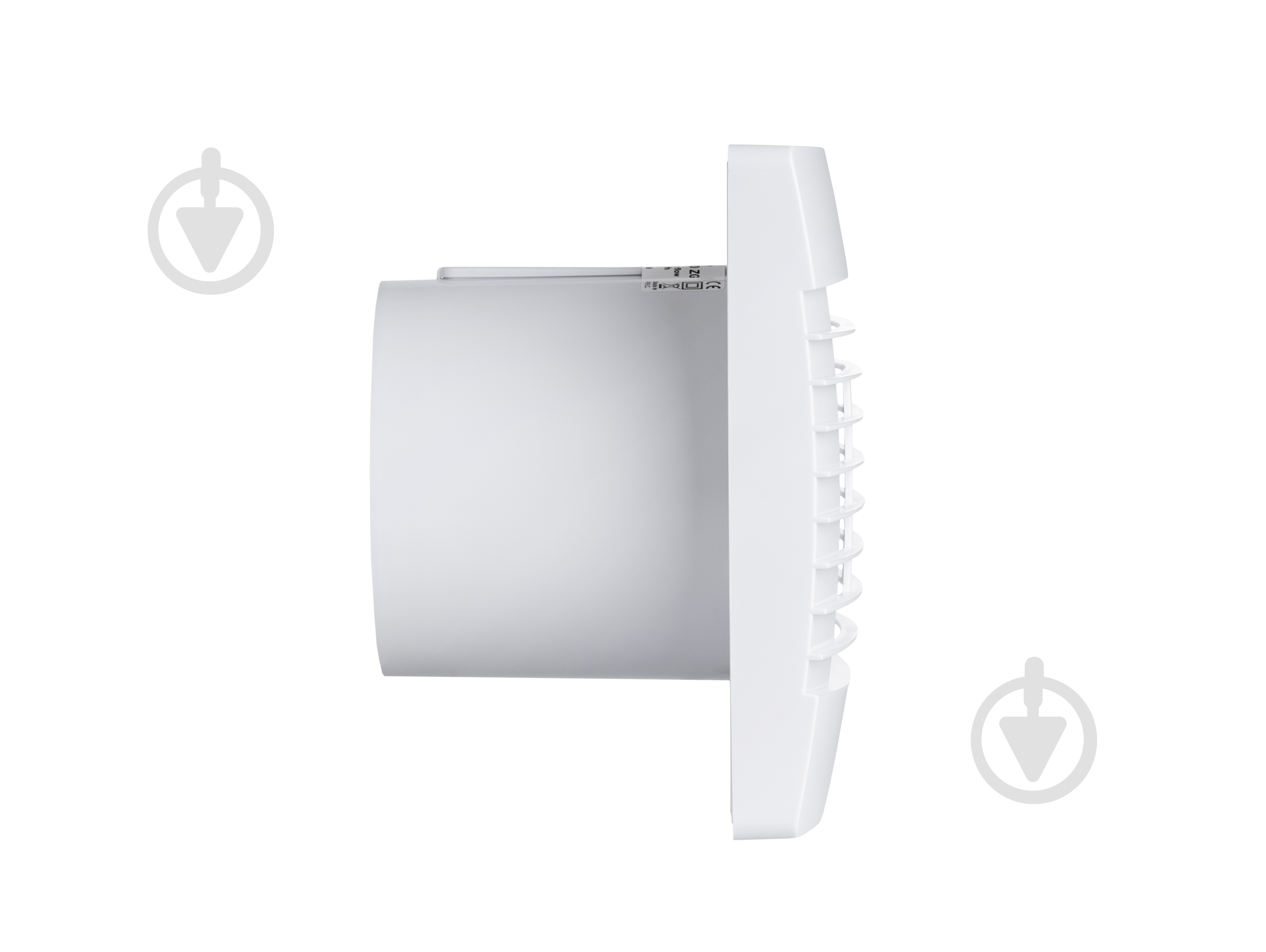 Витяжний вентилятор AirRoxy з гравітаційними жалюзями та шнурковий вимикач pRestige 100 ZG PS 01-026 - фото 4 Витяжний вентилятор AirRoxy з гравітаційними жалюзями та шнурковий вимикач pRestige 100 ZG PS 01-026 - фото 4