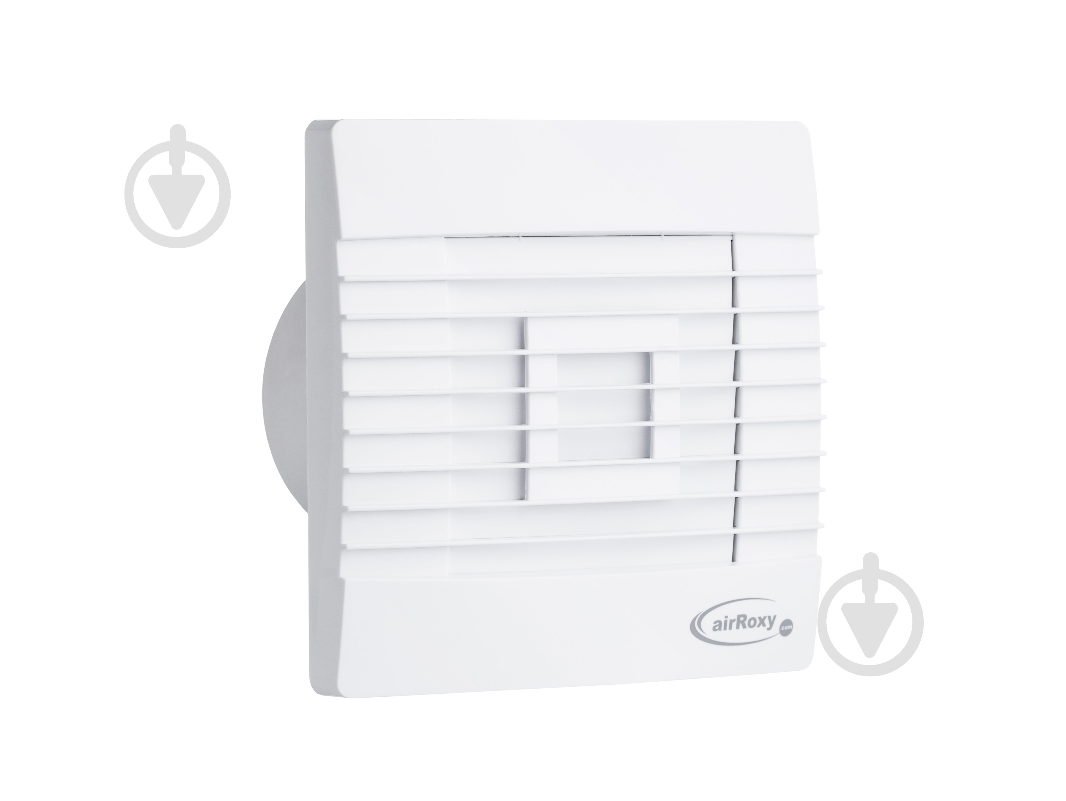 Витяжний вентилятор AirRoxy з гравітаційними жалюзями та шнурковий вимикач pRestige 100 ZG PS 01-026 - фото 2 Витяжний вентилятор AirRoxy з гравітаційними жалюзями та шнурковий вимикач pRestige 100 ZG PS 01-026 - фото 2