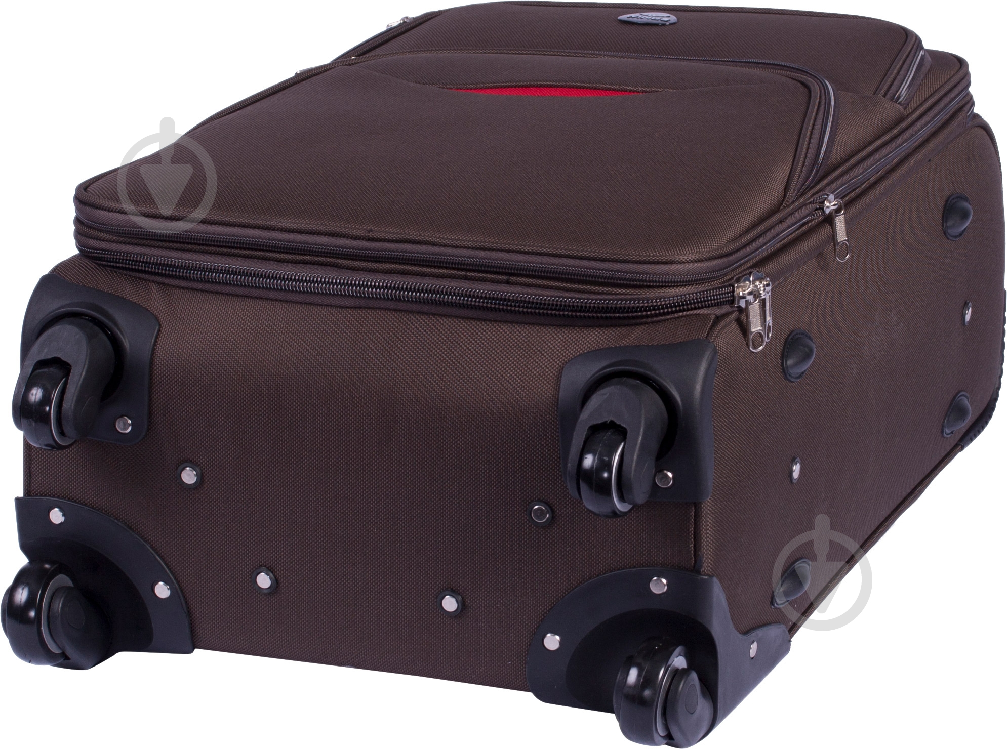 Чемодан Wings 1708 Mini 4 колеса 55x35x22 см 42 л коричневый Vt00090 - фото 4