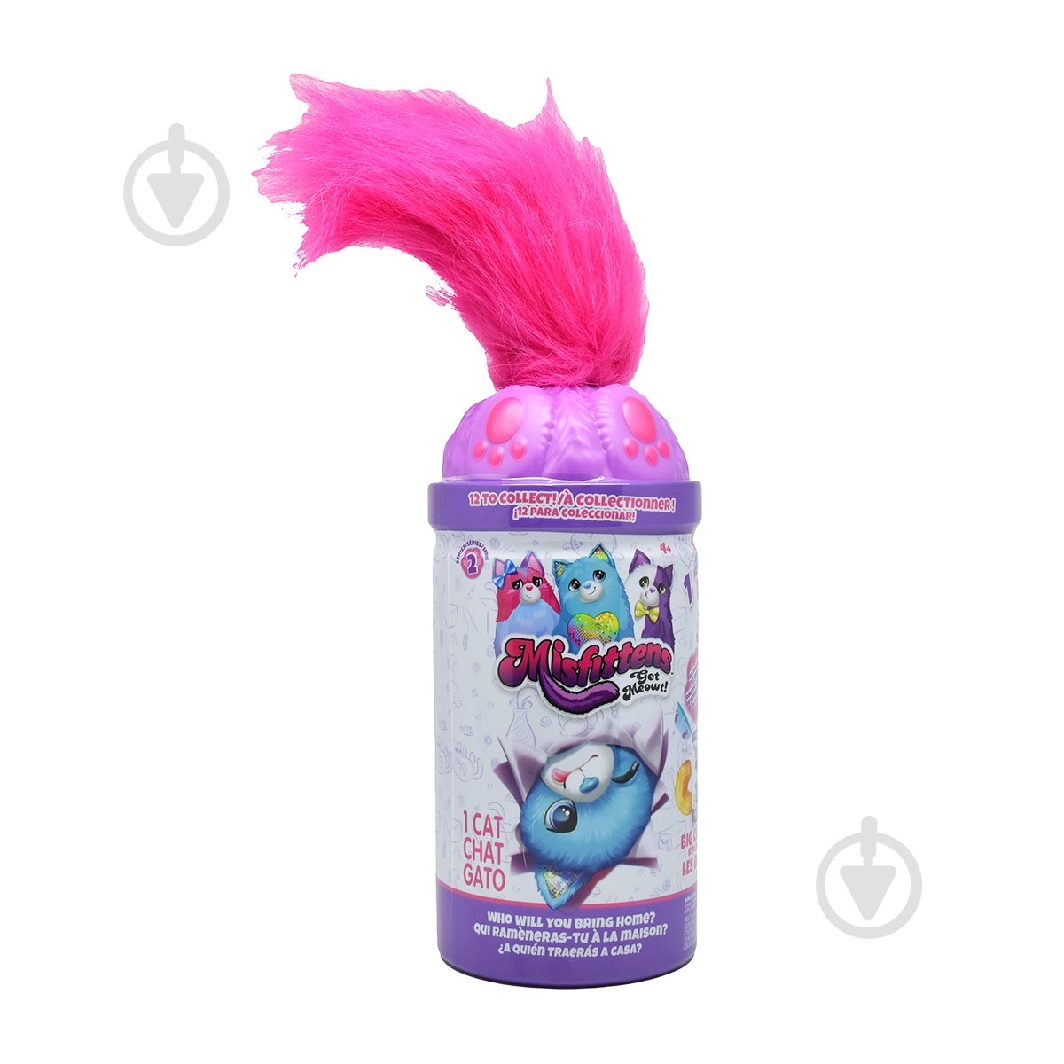 М'яка іграшка Misfittens W2 Котик у банці різнокольоровий 03936(W2) - фото 1 М'яка іграшка Misfittens W2 Котик у банці різнокольоровий 03936(W2) - фото 1